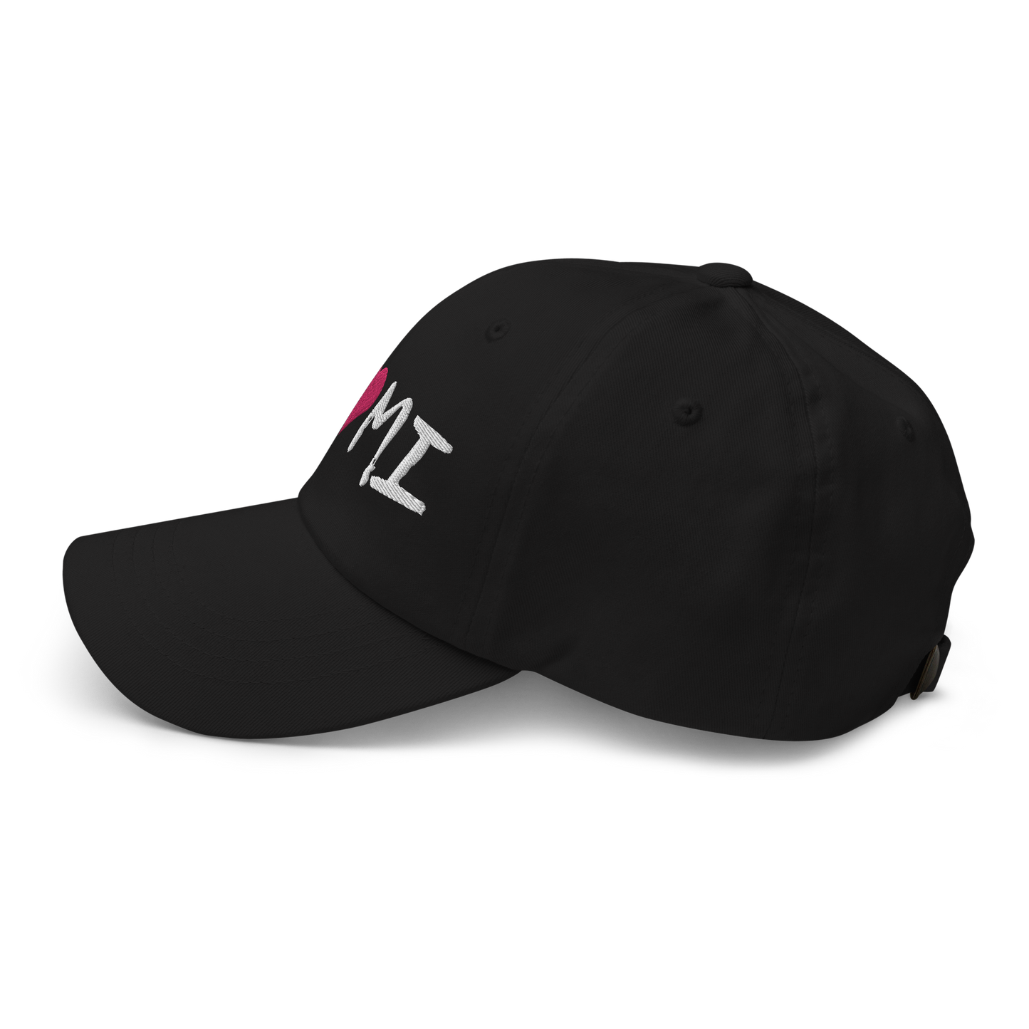 Michigan 'I ❤️ MI' Dad Hat (Brush Font)