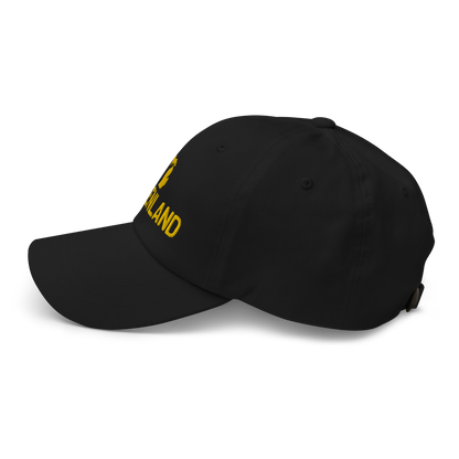 Michigan 'Mittenland' Dad Hat | Gold Embroidery