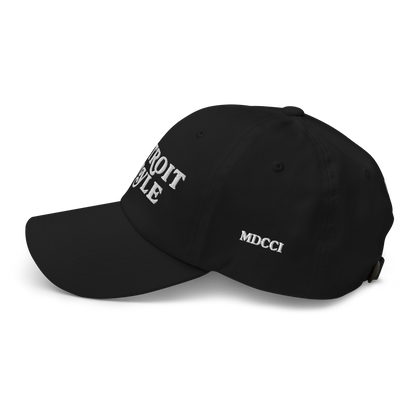 'Detroit Style' Dad Hat (w 'MDCCI' Side Design)