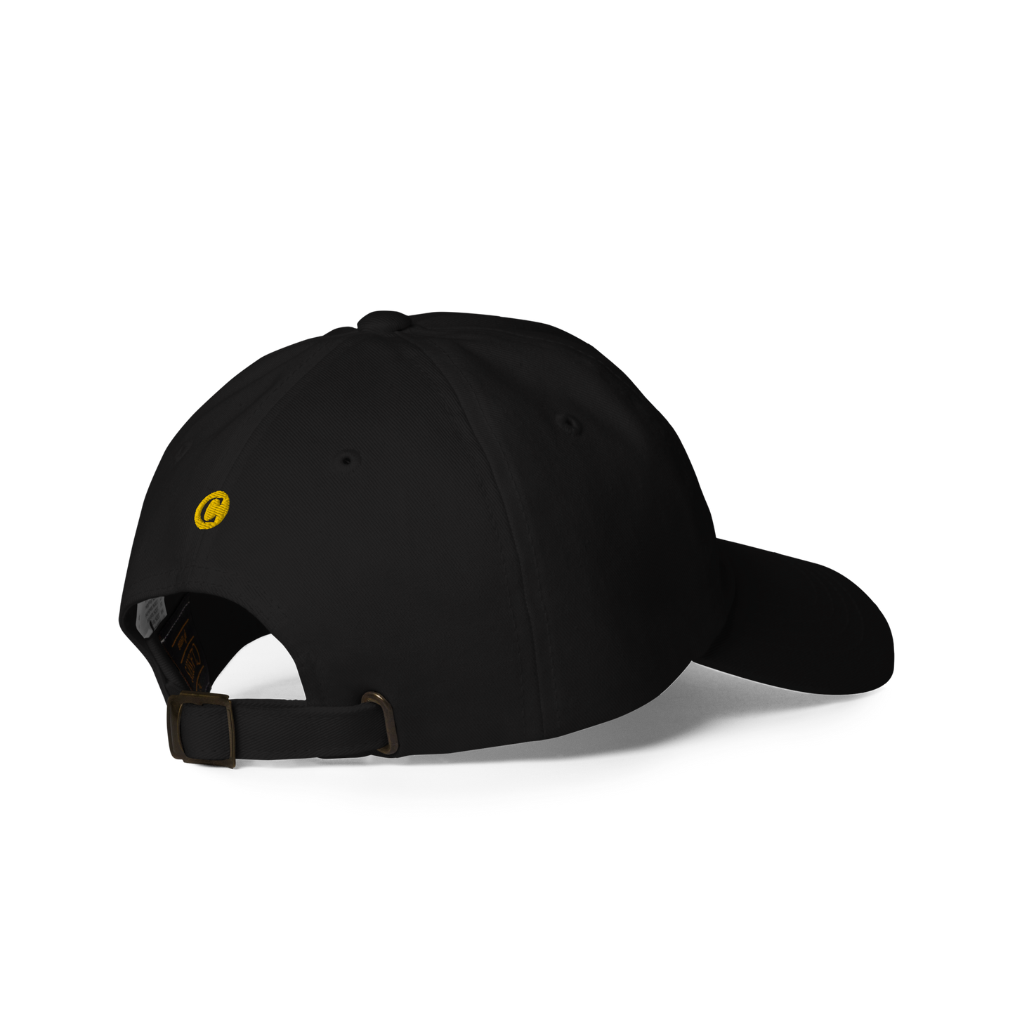 Detroit 'Old French D' Dad Hat (w/ Side Design) | Gold Embroidery