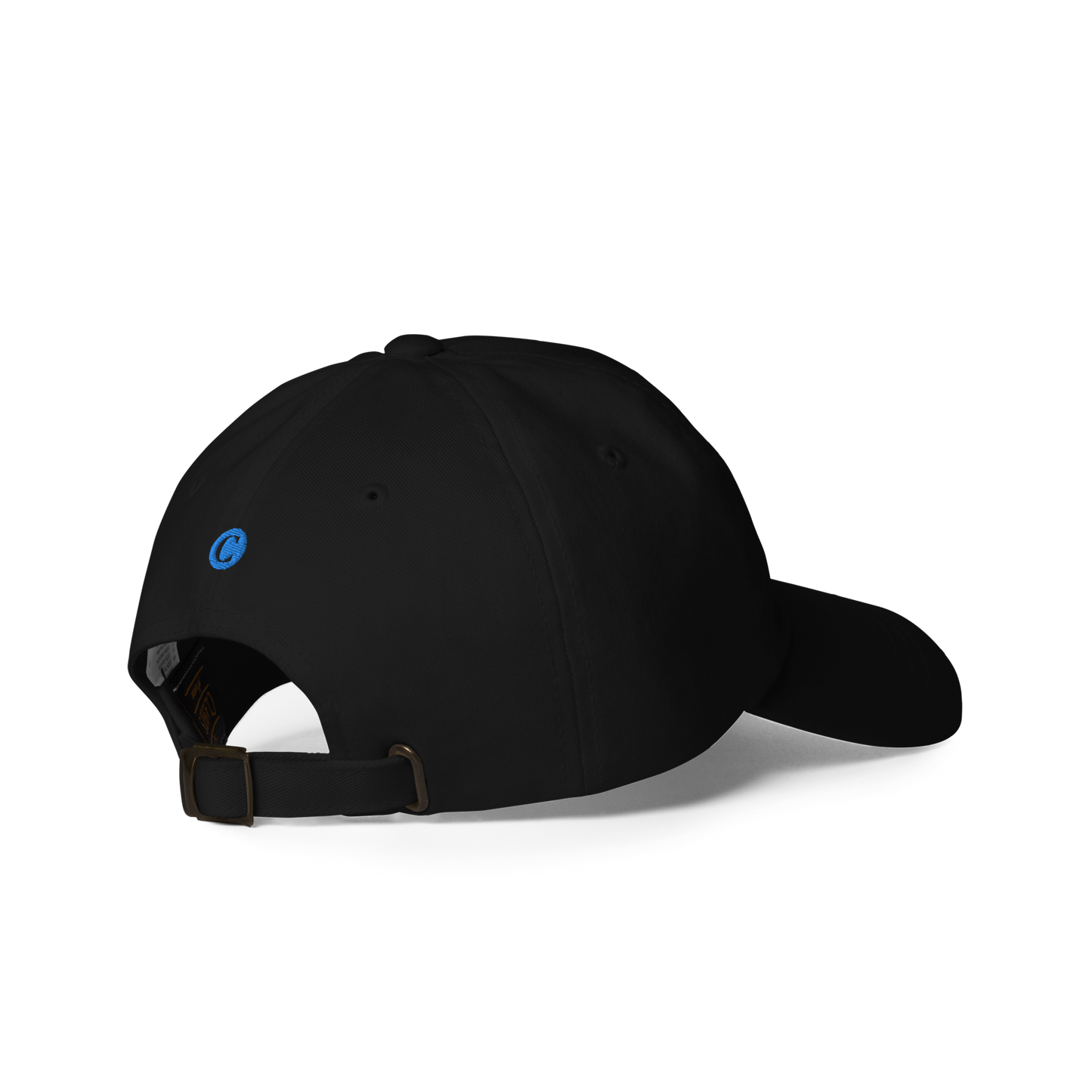 Detroit 'Old French D' Dad Hat (w/ Side Design) | Azure Embroidery