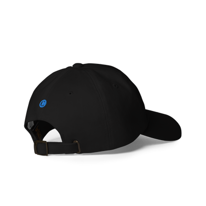 Detroit 'Old French D' Dad Hat (w/ Side Design) | Azure Embroidery