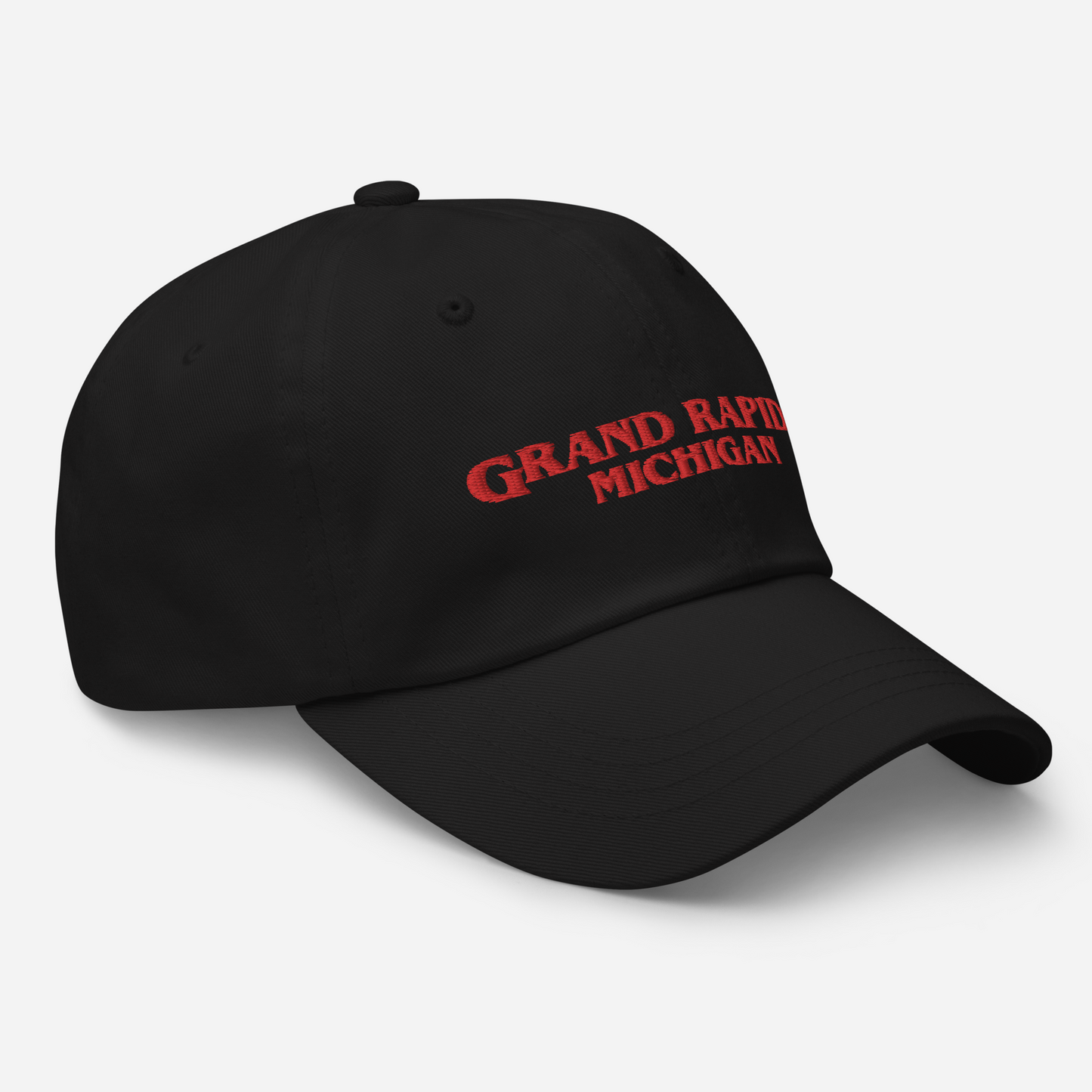 'Grand Rapids Michigan' Dad Hat (1980s Drama Parody)