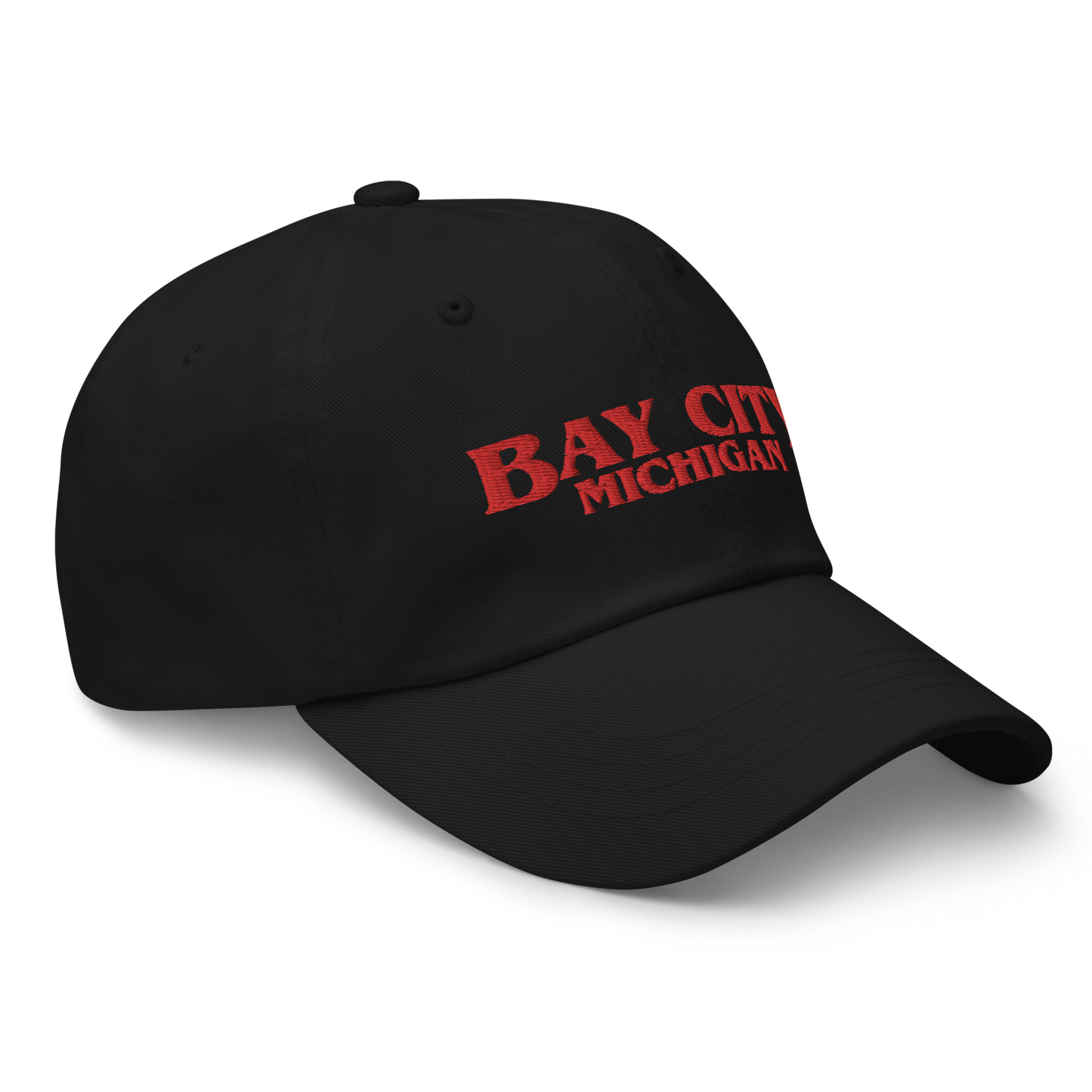 'Bay City Michigan' Dad Hat (1980s Drama Parody)