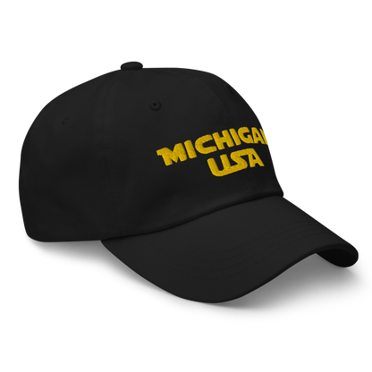 'Michigan USA' Dad Hat (Epic Sci-Fi Parody)