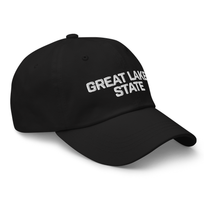 Michigan 'Great Lakes State' Dad Hat (Maritime Font)