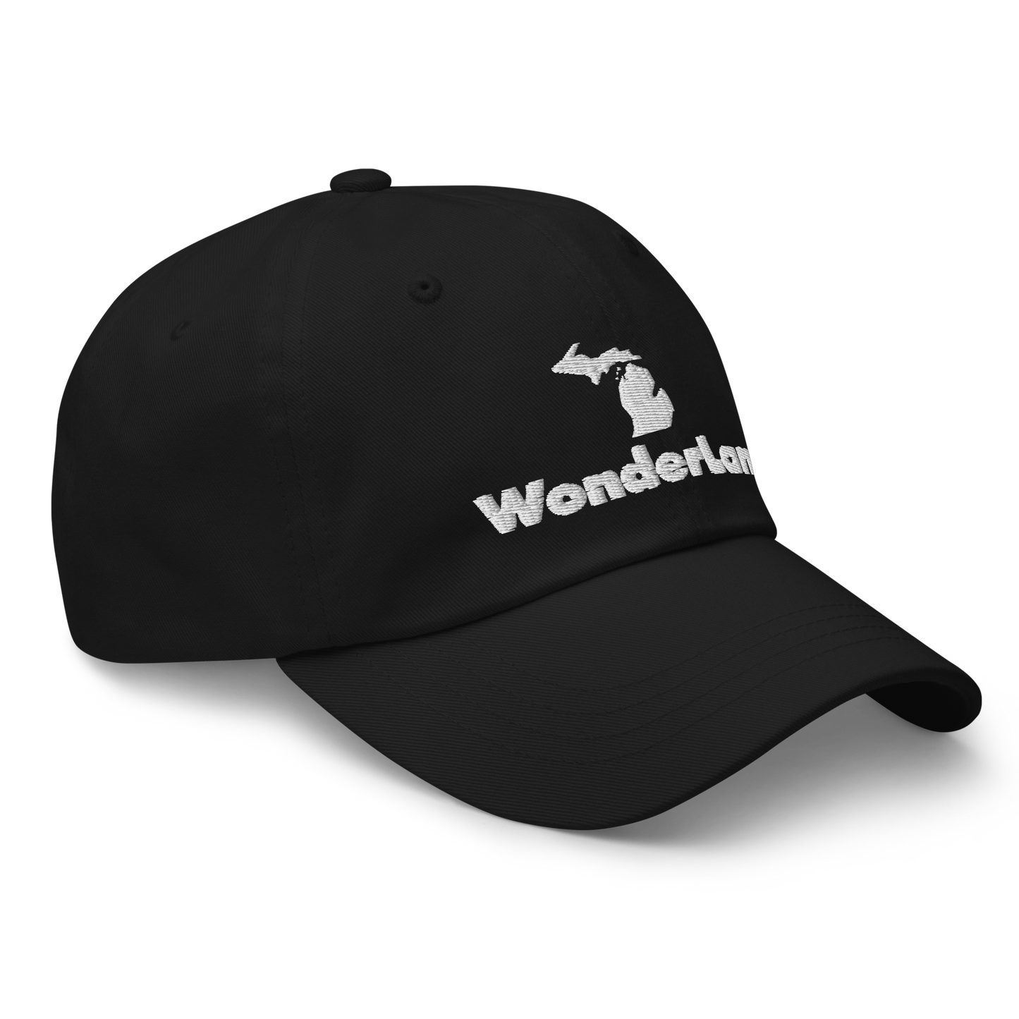 Michigan 'Wonderland' Dad Hat (Geometric Sans Font)