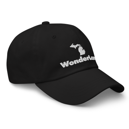 Michigan 'Wonderland' Dad Hat (Geometric Sans Font)