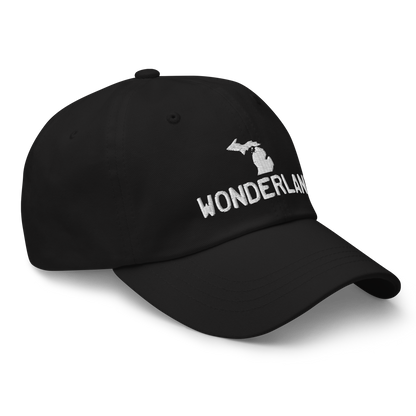 Michigan 'Wonderland' Dad Hat (Licence Plate Font)