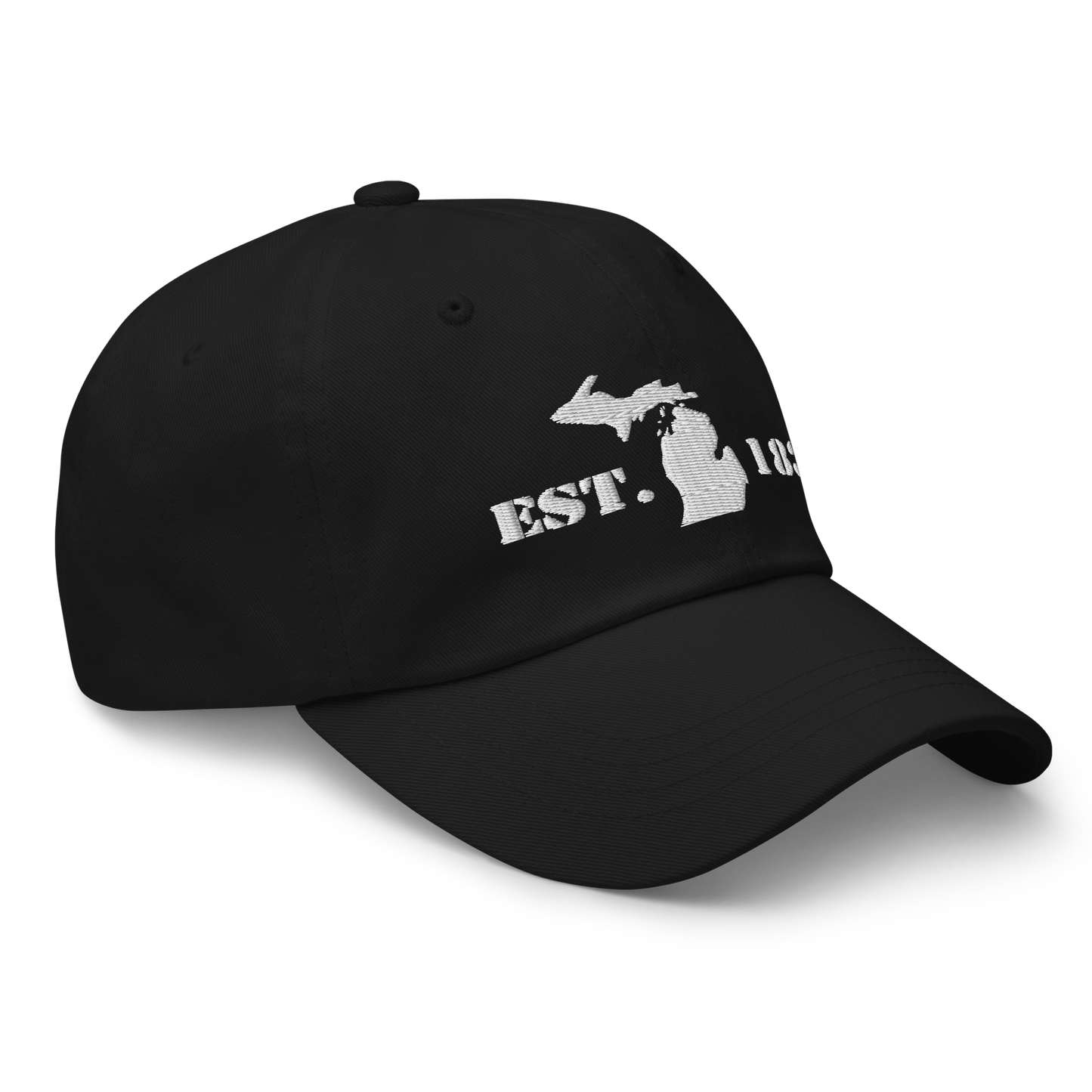 Michigan 'EST 1837' Dad Hat (Army Font)