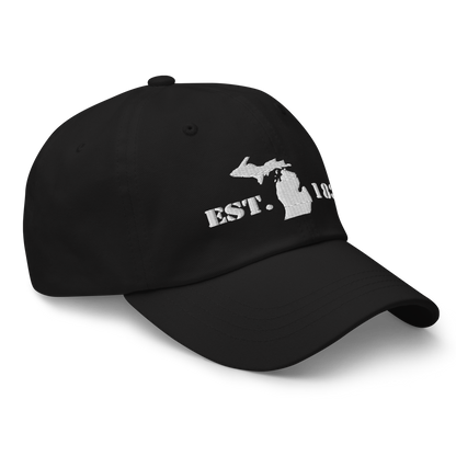 Michigan 'EST 1837' Dad Hat (Army Font)