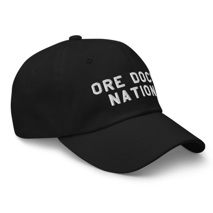 'Ore Dock Nation' Dad Hat (w/ 'Marquette' & UP Outline)