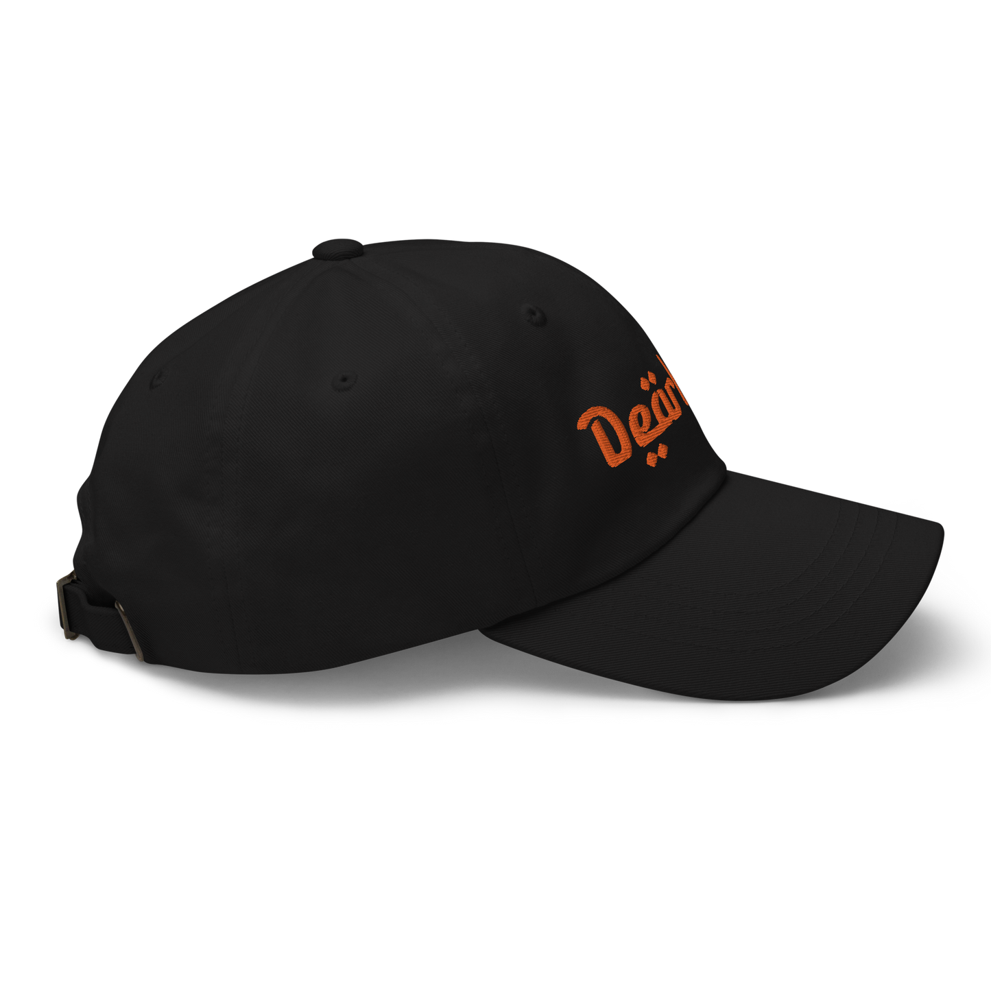 'Dearborn' Dad Hat | Orange Embroidery