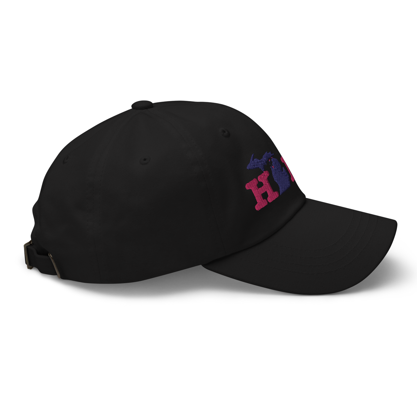 Michigan 'Home' Dad Hat (Typewriter Font) | Pink Embroidery