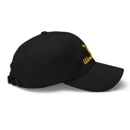 Michigan 'Wonderland' Dad Hat (Script Font) | Gold Embroidery