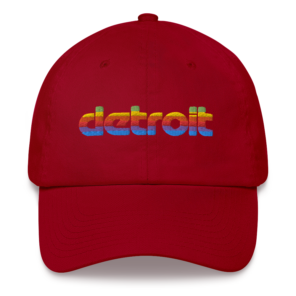 'Detroit' Dad Hat (1980s Pomaceous Computer Parody)