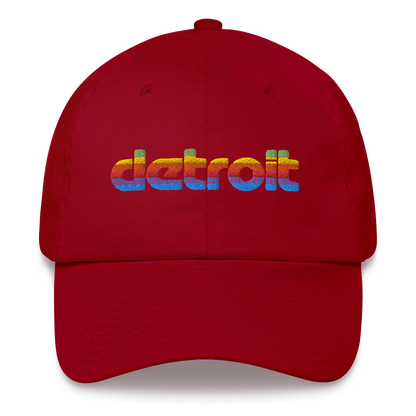 'Detroit' Dad Hat (1980s Pomaceous Computer Parody)