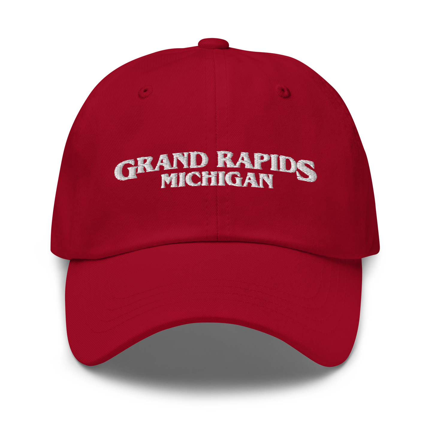 'Grand Rapids Michigan' Dad Hat (1980s Drama Parody)