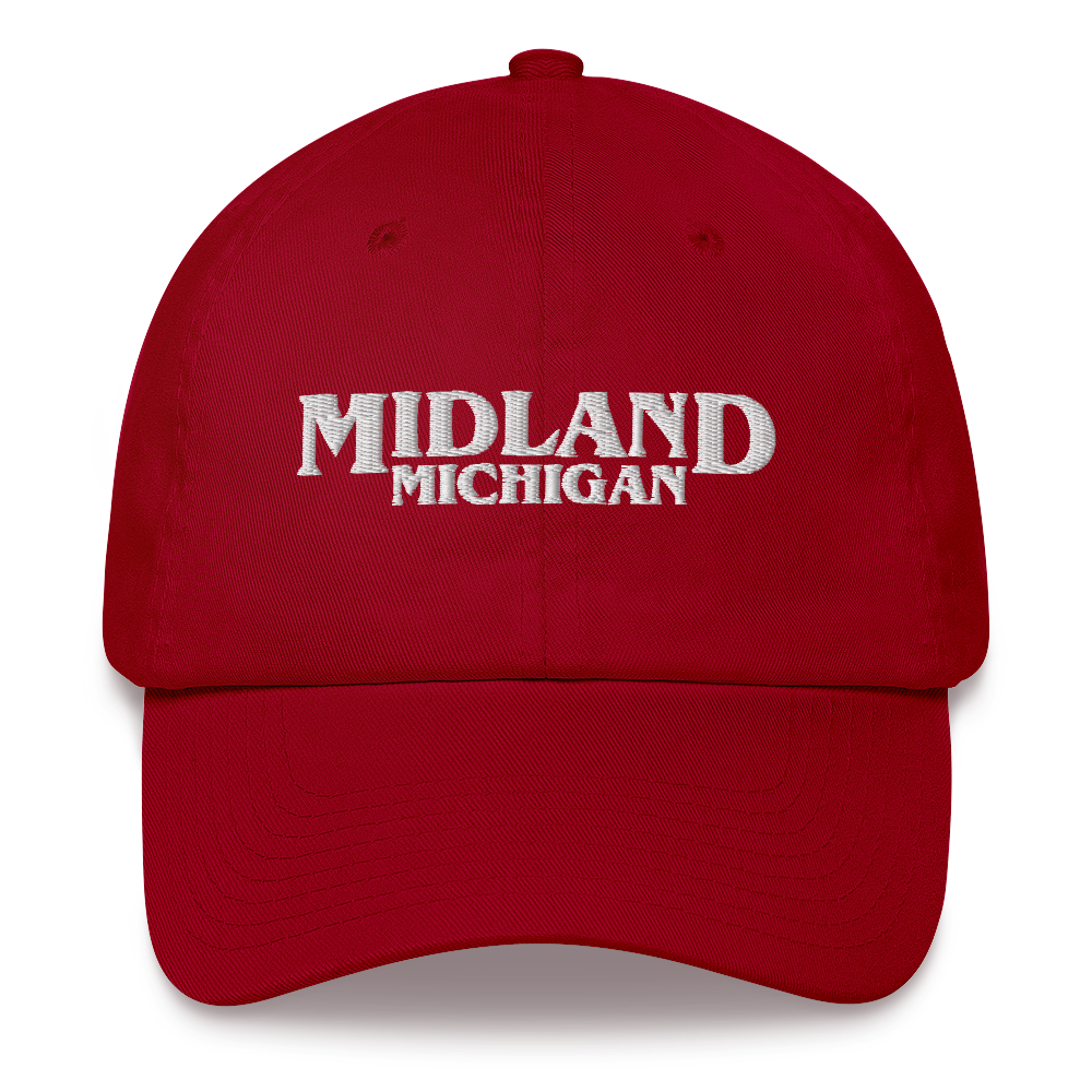 'Midland Michigan' Dad Hat (1980s Drama Parody)