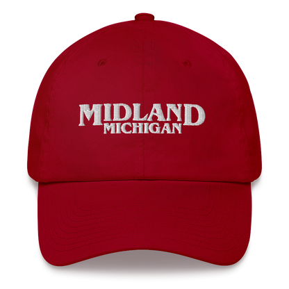 'Midland Michigan' Dad Hat (1980s Drama Parody)