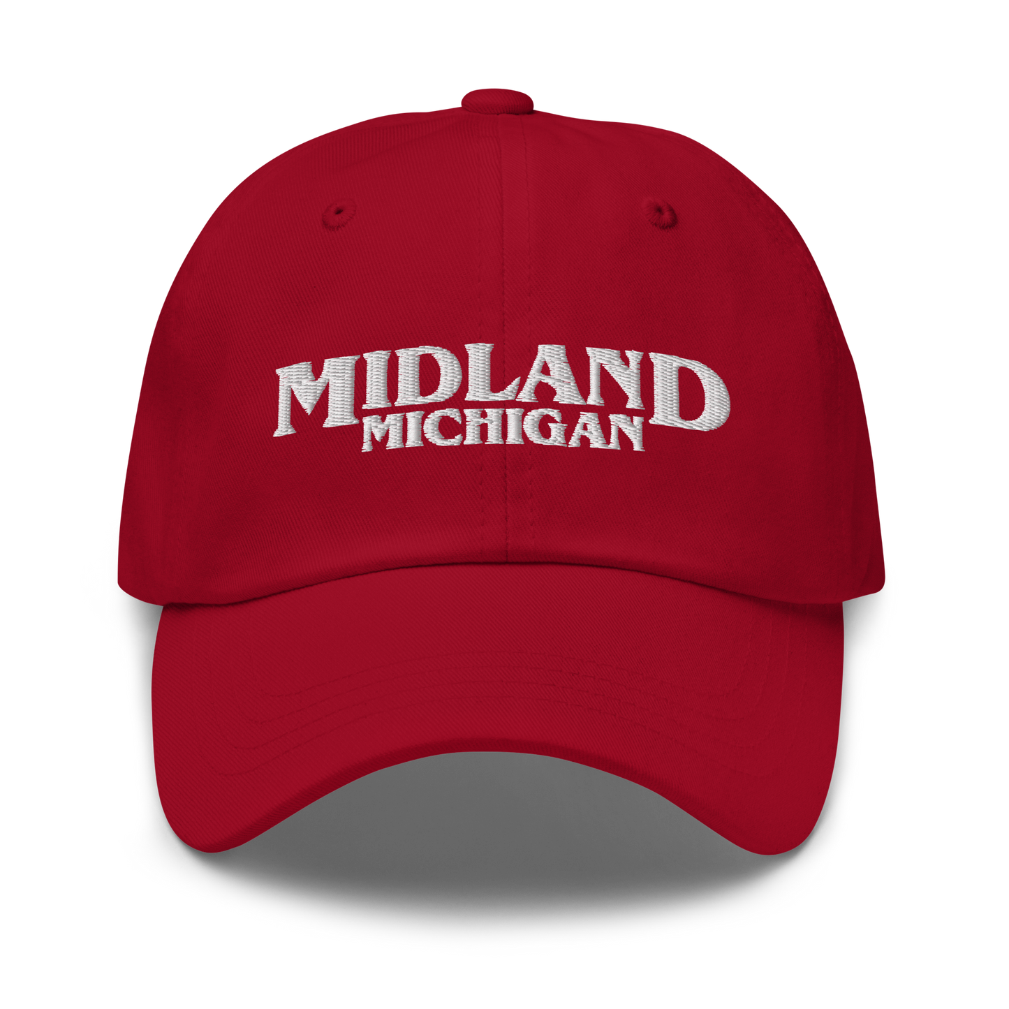 'Midland Michigan' Dad Hat (1980s Drama Parody)