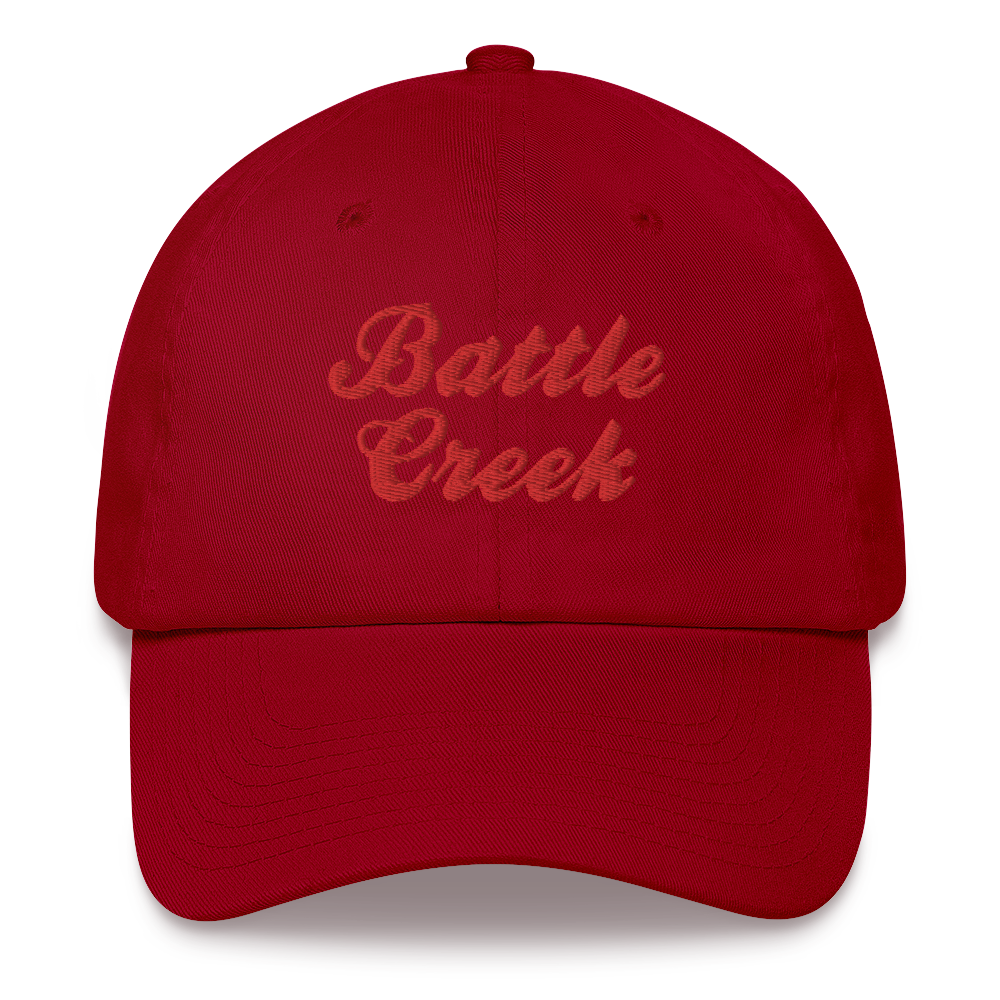 'Battle Creek' Dad Hat (Cereal Conglomerate Parody)