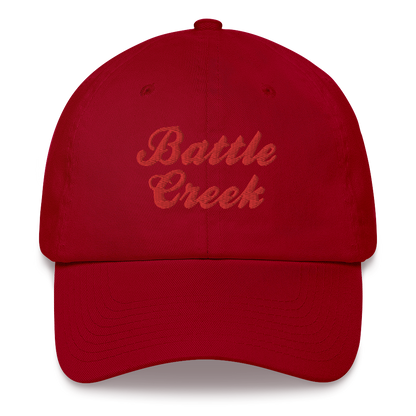 'Battle Creek' Dad Hat (Cereal Conglomerate Parody)