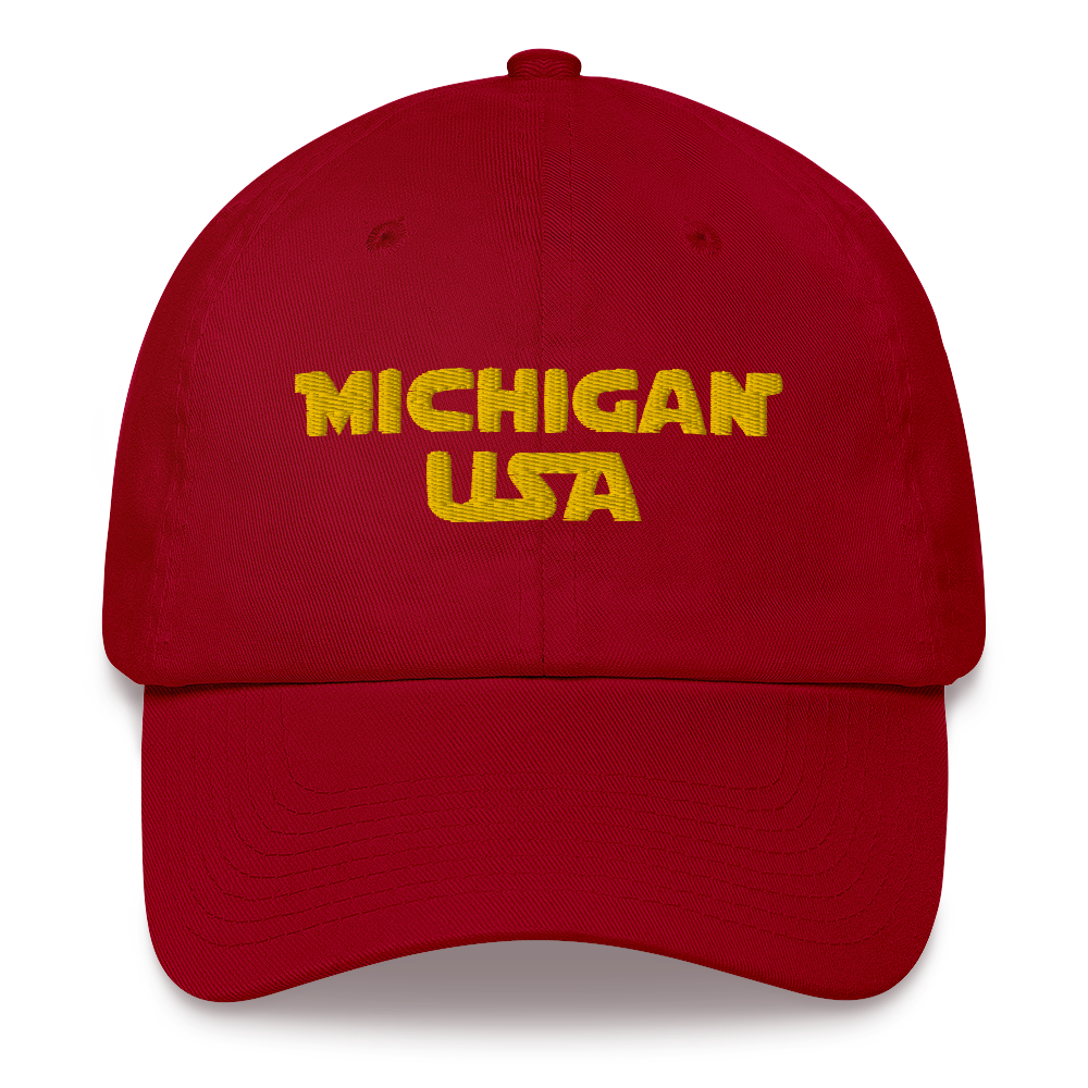 'Michigan USA' Dad Hat (Epic Sci-Fi Parody)