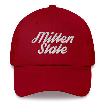 Michigan 'Mitten State' Dad Hat (Script Font)