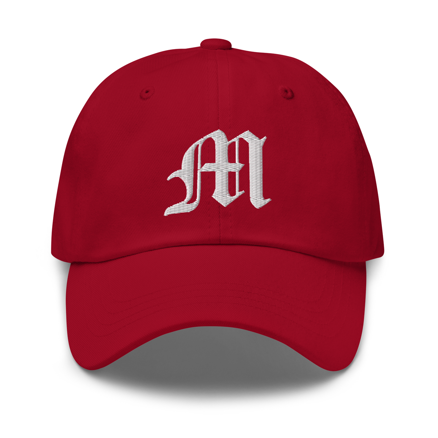 Old English 'M' Dad Hat (w 'Michigan' Back Design)