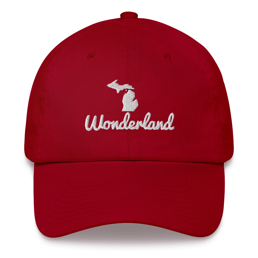 Michigan 'Wonderland' Dad Hat (Script Font)