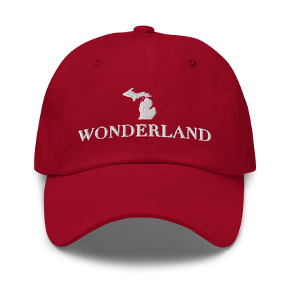 Michigan 'Wonderland' Dad Hat (Didone Font)