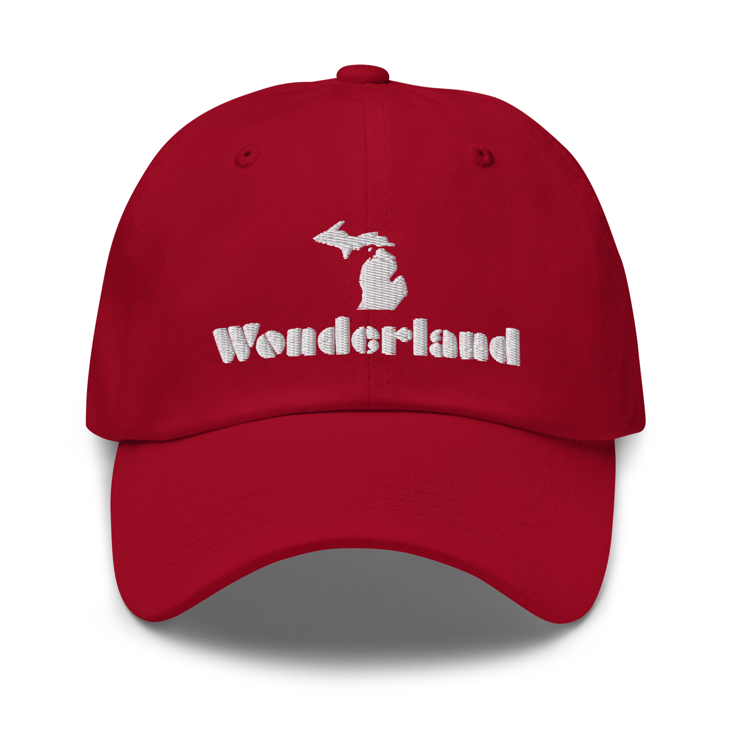 Michigan 'Wonderland' Dad Hat (Art Deco Font)