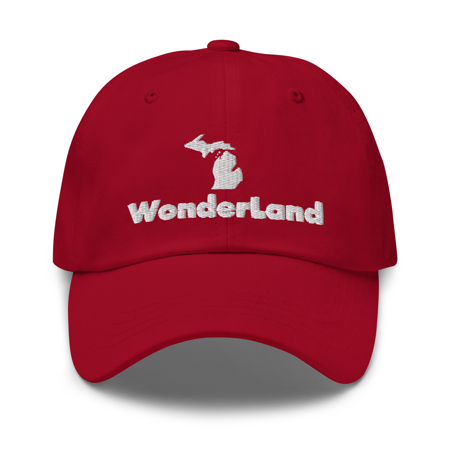 Michigan 'Wonderland' Dad Hat (Geometric Sans Font)