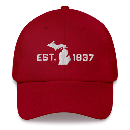 Michigan 'EST 1837' Dad Hat (Athletic Font)