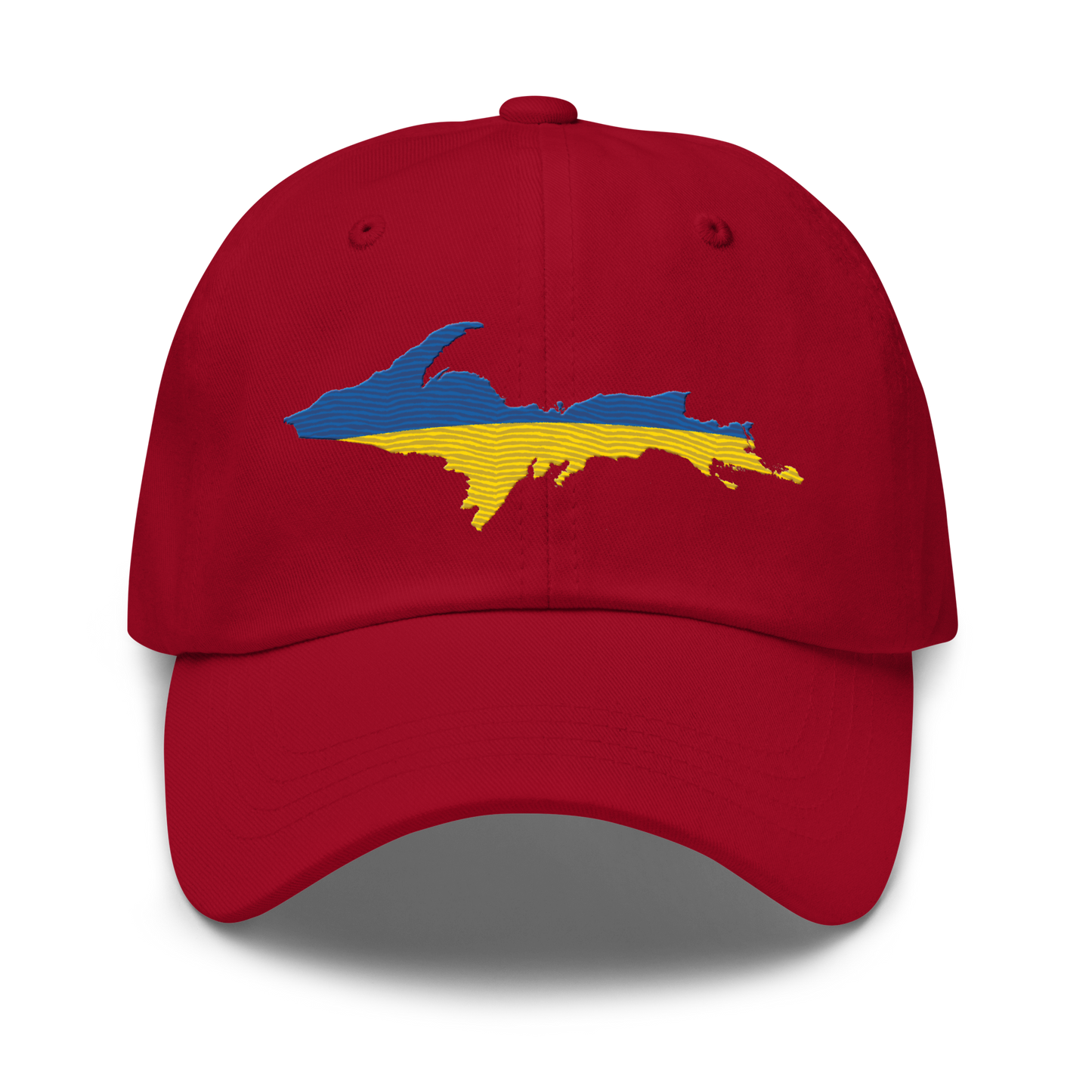 Michigan Upper Peninsula Dad Hat (Ukraine Edition)