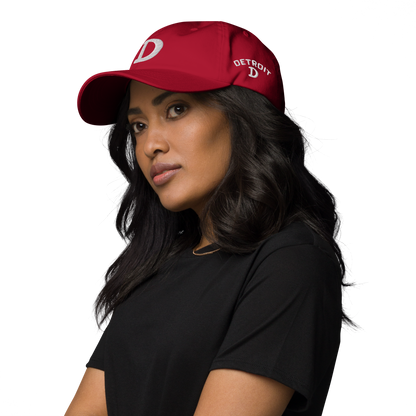 Detroit 'Old French D' Dad Hat (w/ Side Design)