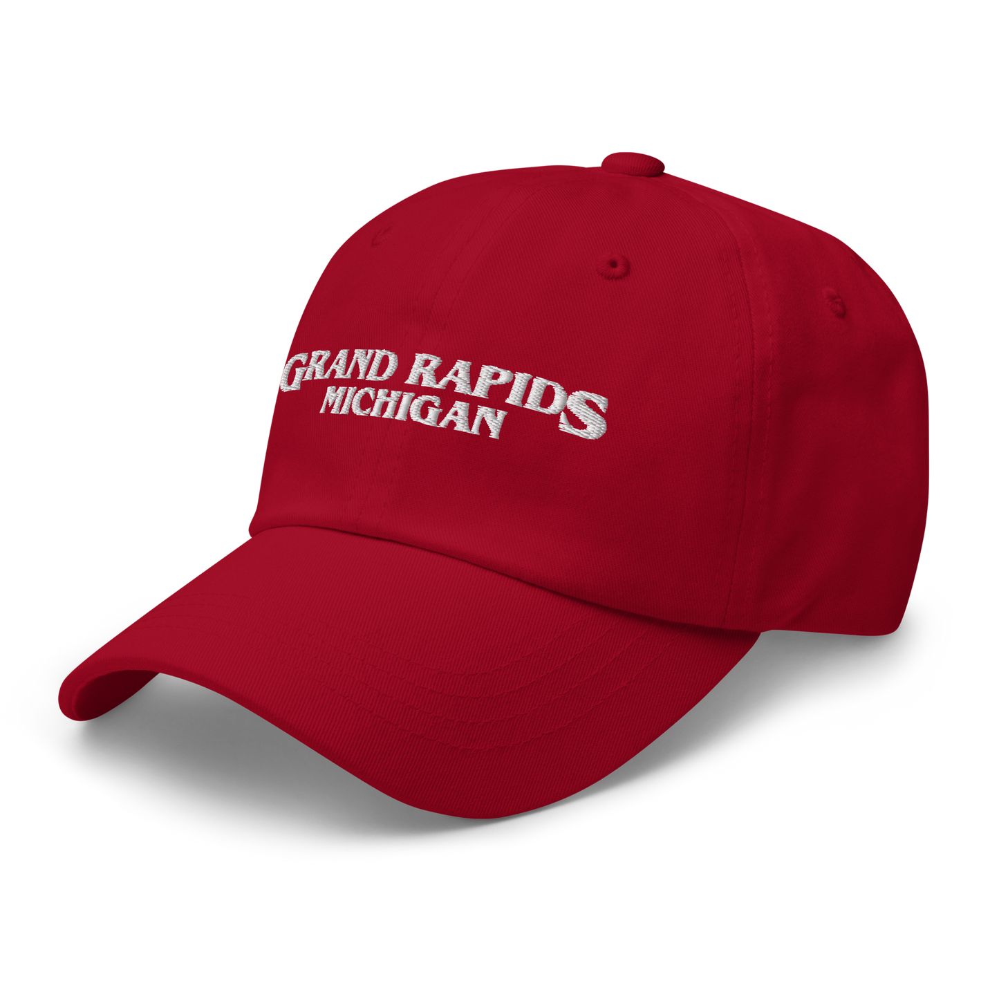 'Grand Rapids Michigan' Dad Hat (1980s Drama Parody)