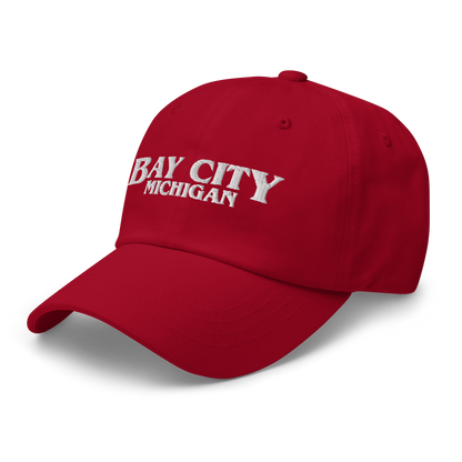 'Bay City Michigan' Dad Hat (1980s Drama Parody)