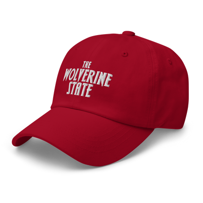 'The Wolverine State' Dad Hat (Vicious Mustelid Font)