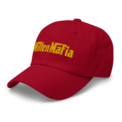 Michigan 'MittenMafia' Dad Hat (Gangster Font) | Gold Embroidery