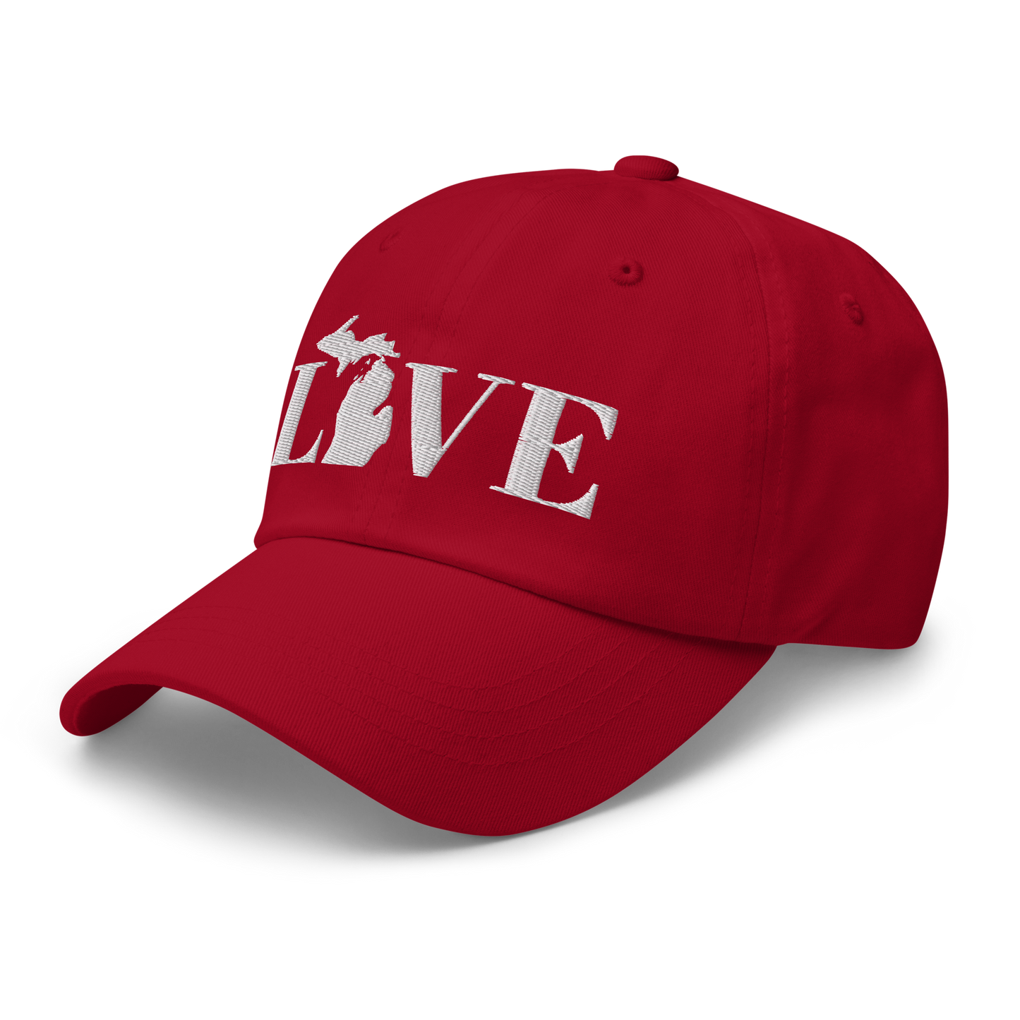 Michigan 'Love' Dad Hat (Didone Font)