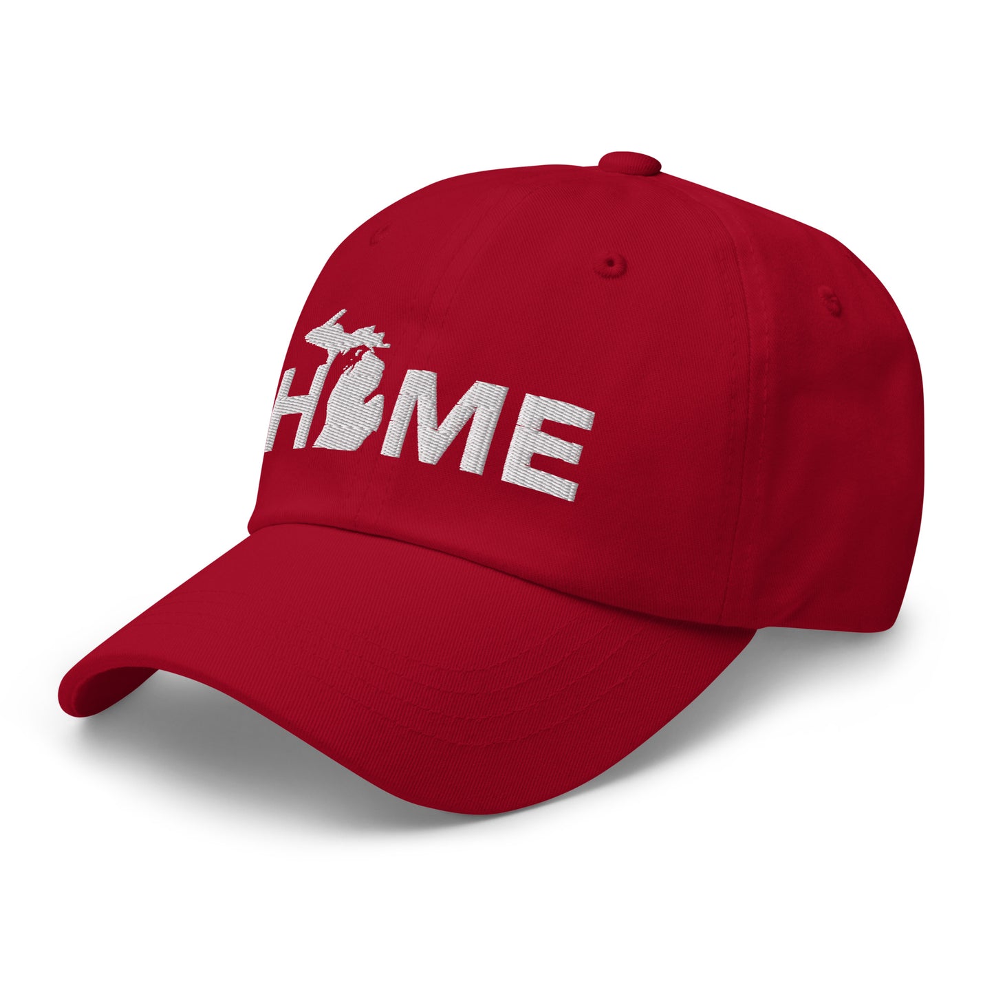 Michigan 'Home' Dad Hat (Geometric Sans Font)