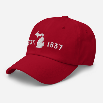 Michigan 'EST 1837' Dad Hat (Licence Plate Font)