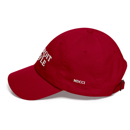 'Detroit Style' Dad Hat (w 'MDCCI' Side Design)