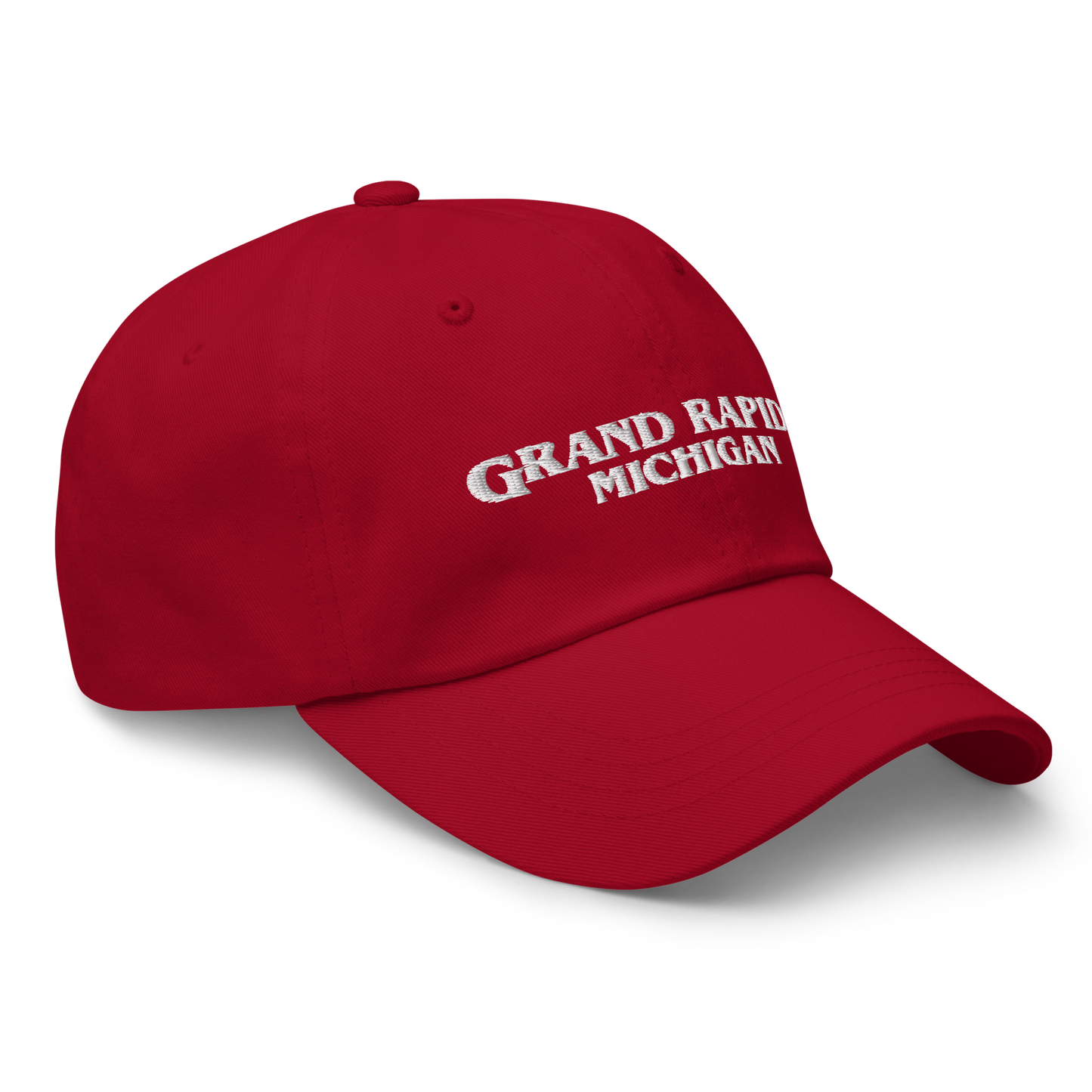 'Grand Rapids Michigan' Dad Hat (1980s Drama Parody)