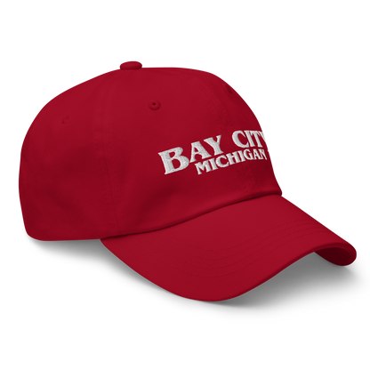 'Bay City Michigan' Dad Hat (1980s Drama Parody)