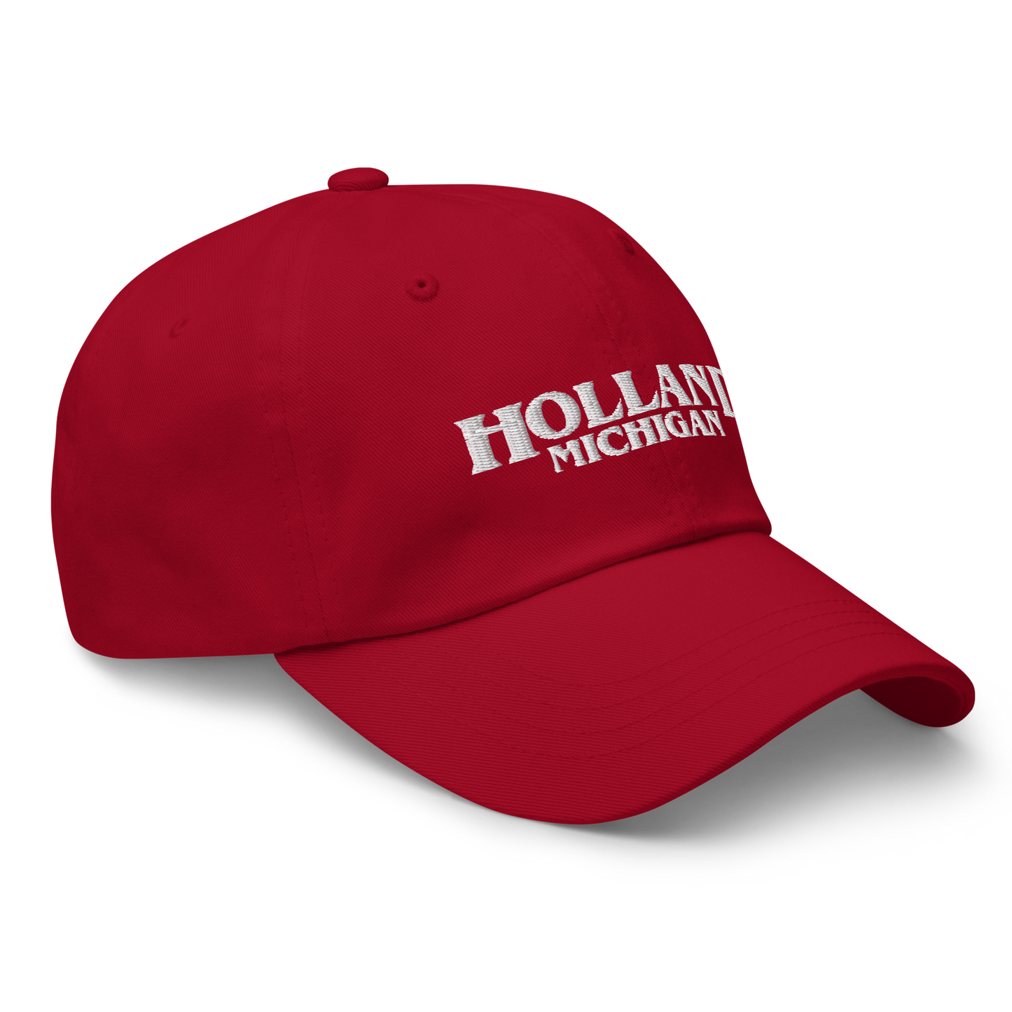 'Holland Michigan' Dad Hat (1980s Drama Parody)