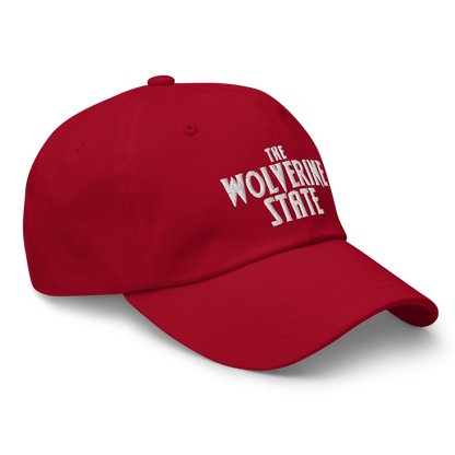 'The Wolverine State' Dad Hat (Vicious Mustelid Font)