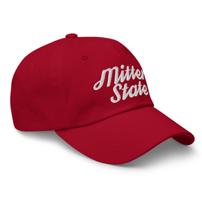 Michigan 'Mitten State' Dad Hat (Script Font)